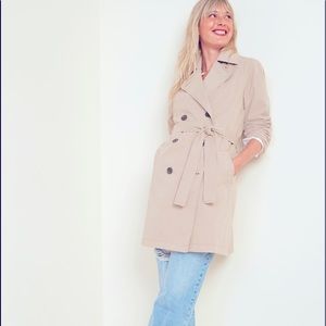 Old navy water resistant trench coat NWT